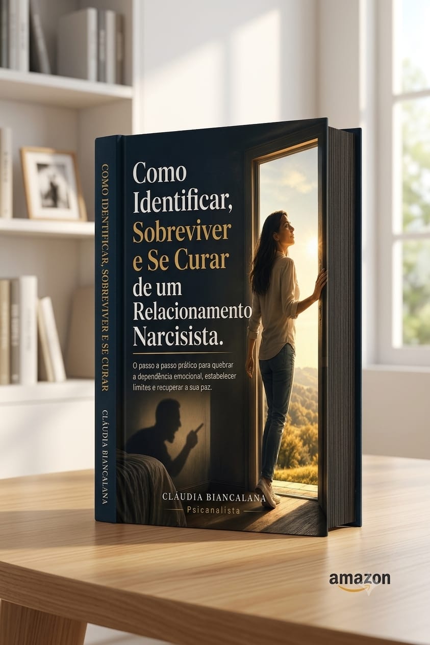 Capa do livro Como Identificar, Sobreviver e Se Curar de um Relacionamento Narcisista, de Cláudia Biancalana